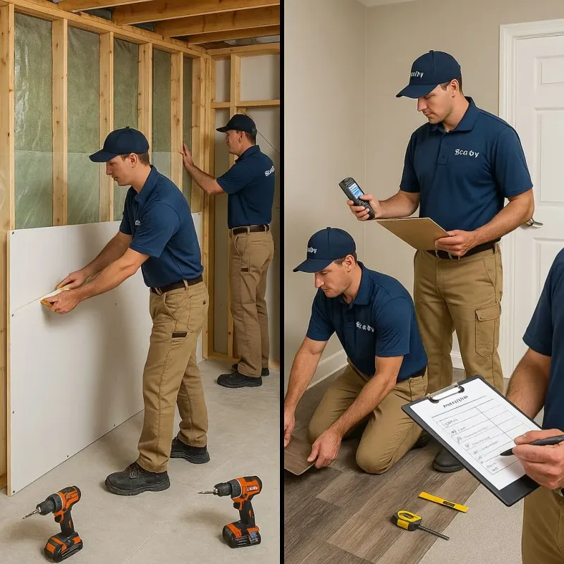 Repairs and Reconstruction process in San Manuel, AZ